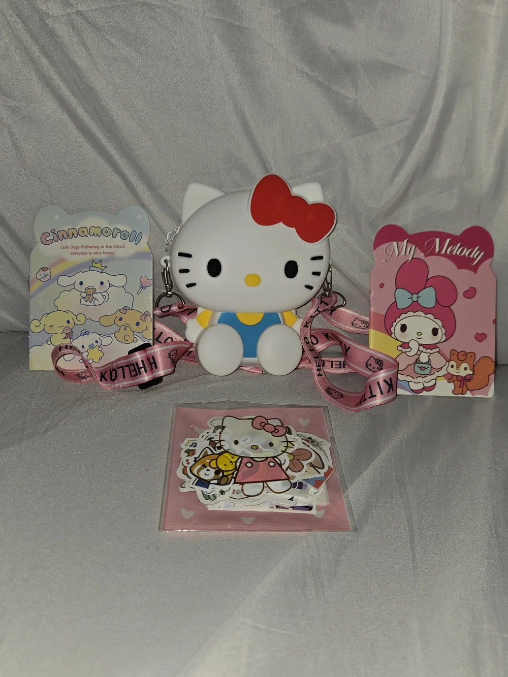 Hello Kitty Mini Silicone Birthday Christmas Valentines Gift idea Crossbody Bag